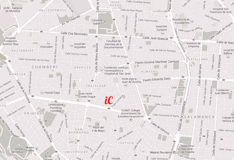 Mapa iConsultor Madrid